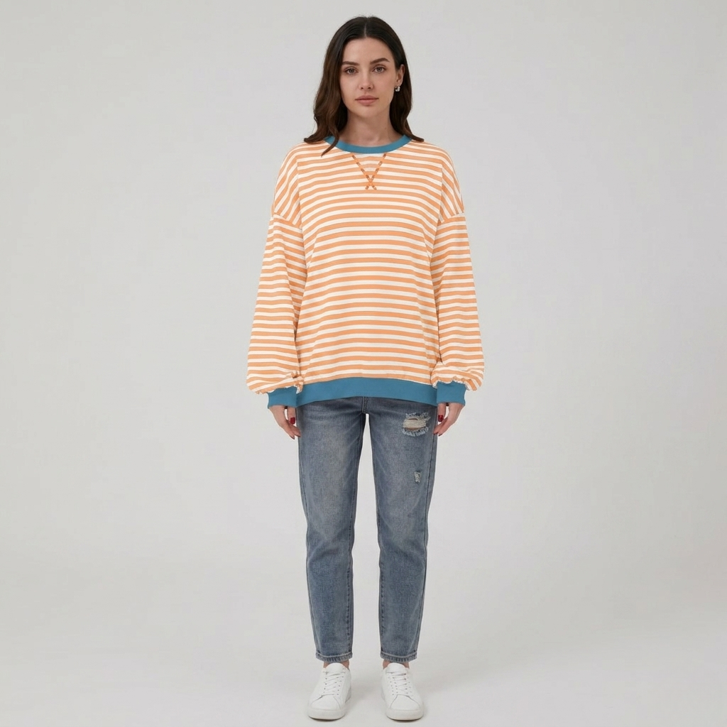 Luka | Striped Long Sleeve Shirt