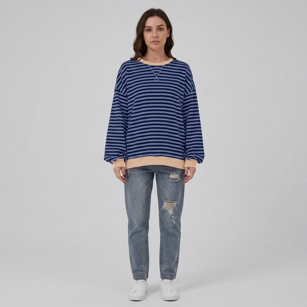 Luka | Striped Long Sleeve Shirt
