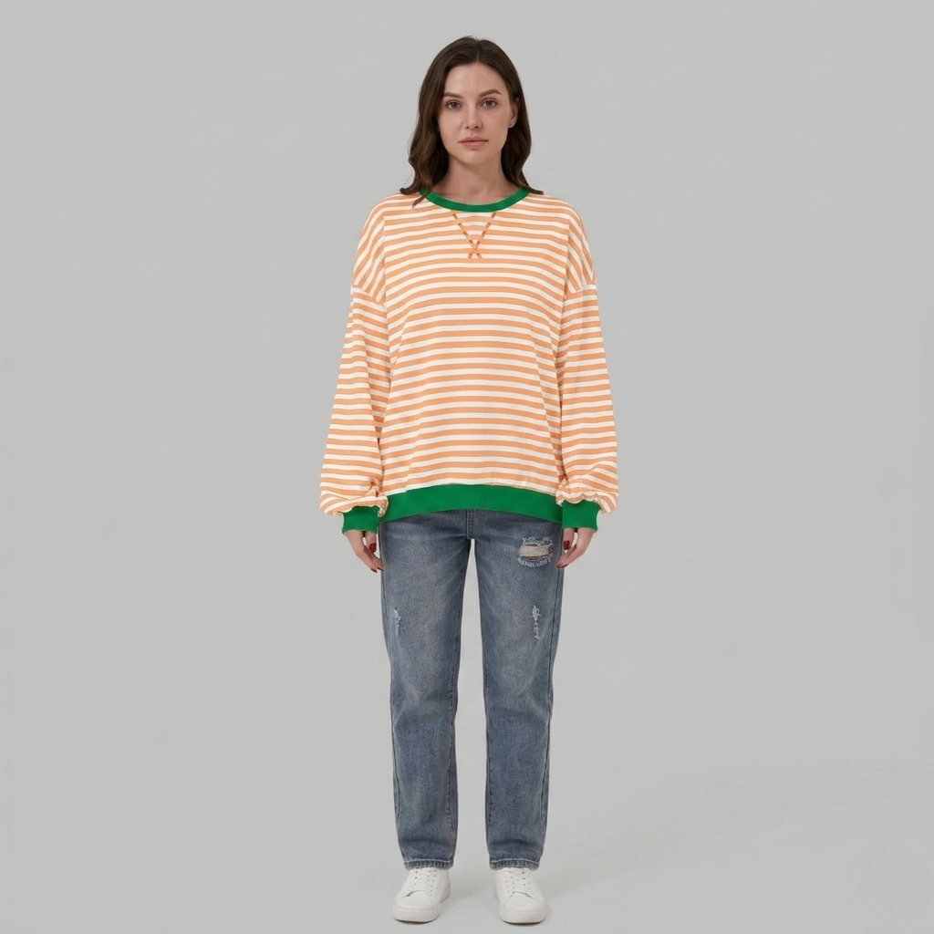 Luka | Striped Long Sleeve Shirt