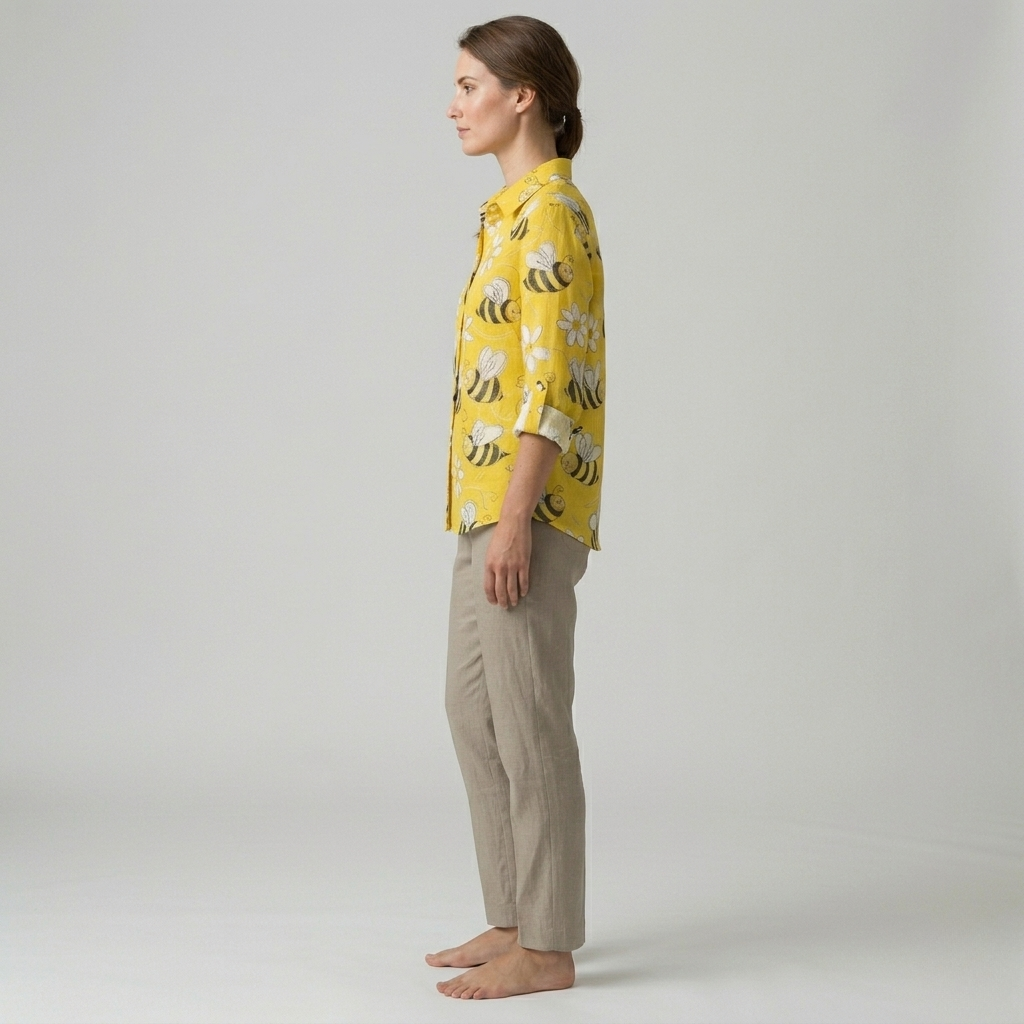Franka | Bee Blossom Button Blouse