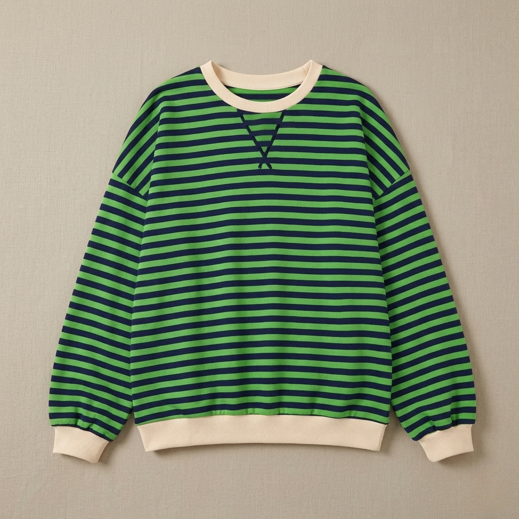 Luka | Striped Long Sleeve Shirt