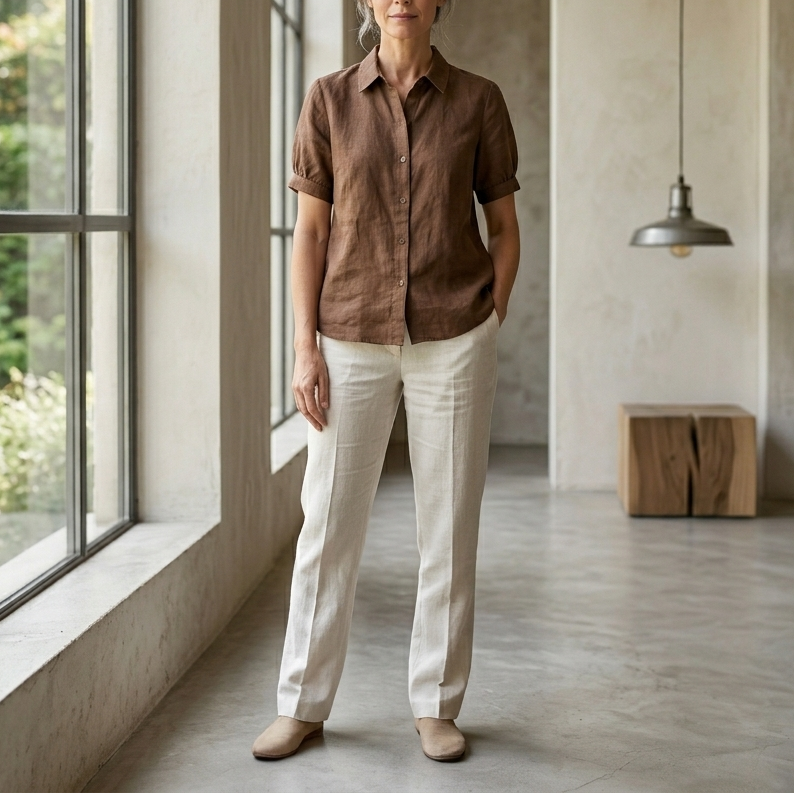 Pamela | Casual Button-Up Shirt