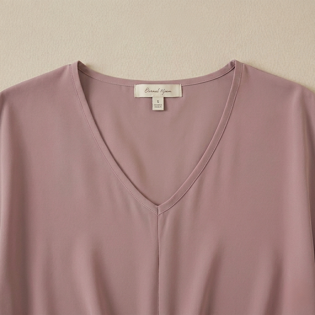 Meika | Twist Detail V-Neck Top