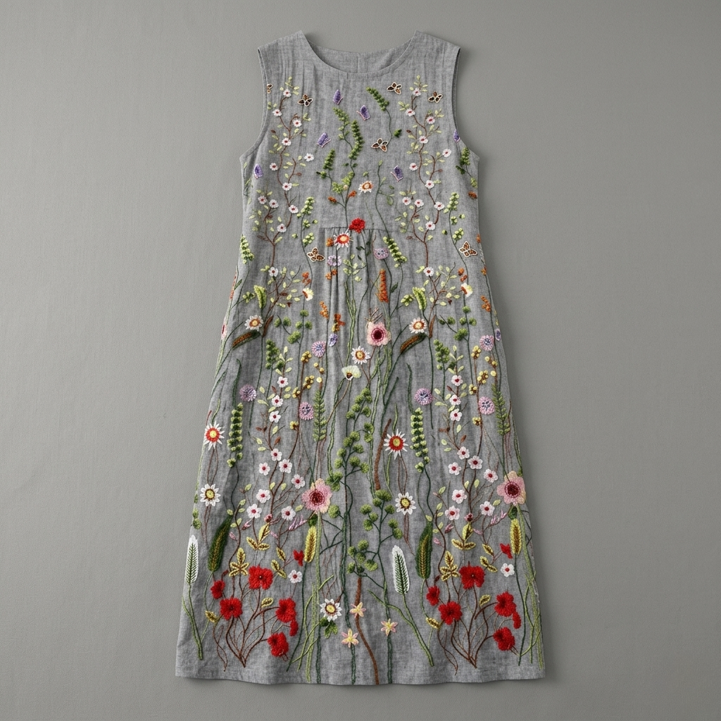 Cara | Wildflower Midi Dress