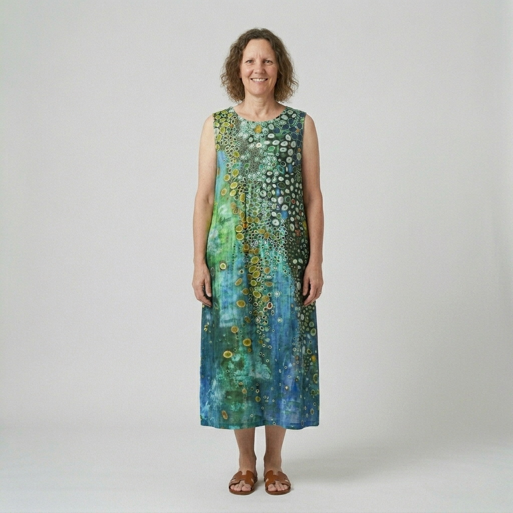 Zayn | Reef Print Midi Dress