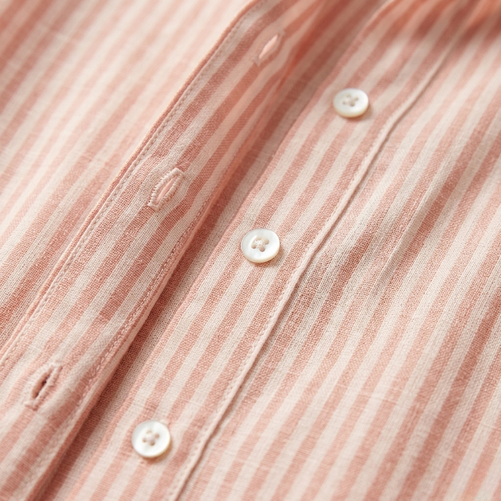 Sophie | Striped Lace Shirt Dress