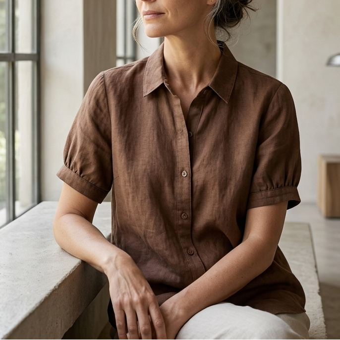 Pamela | Casual Button-Up Shirt
