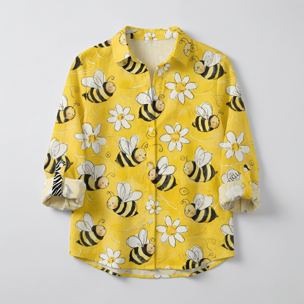 Franka | Bee Blossom Button Blouse