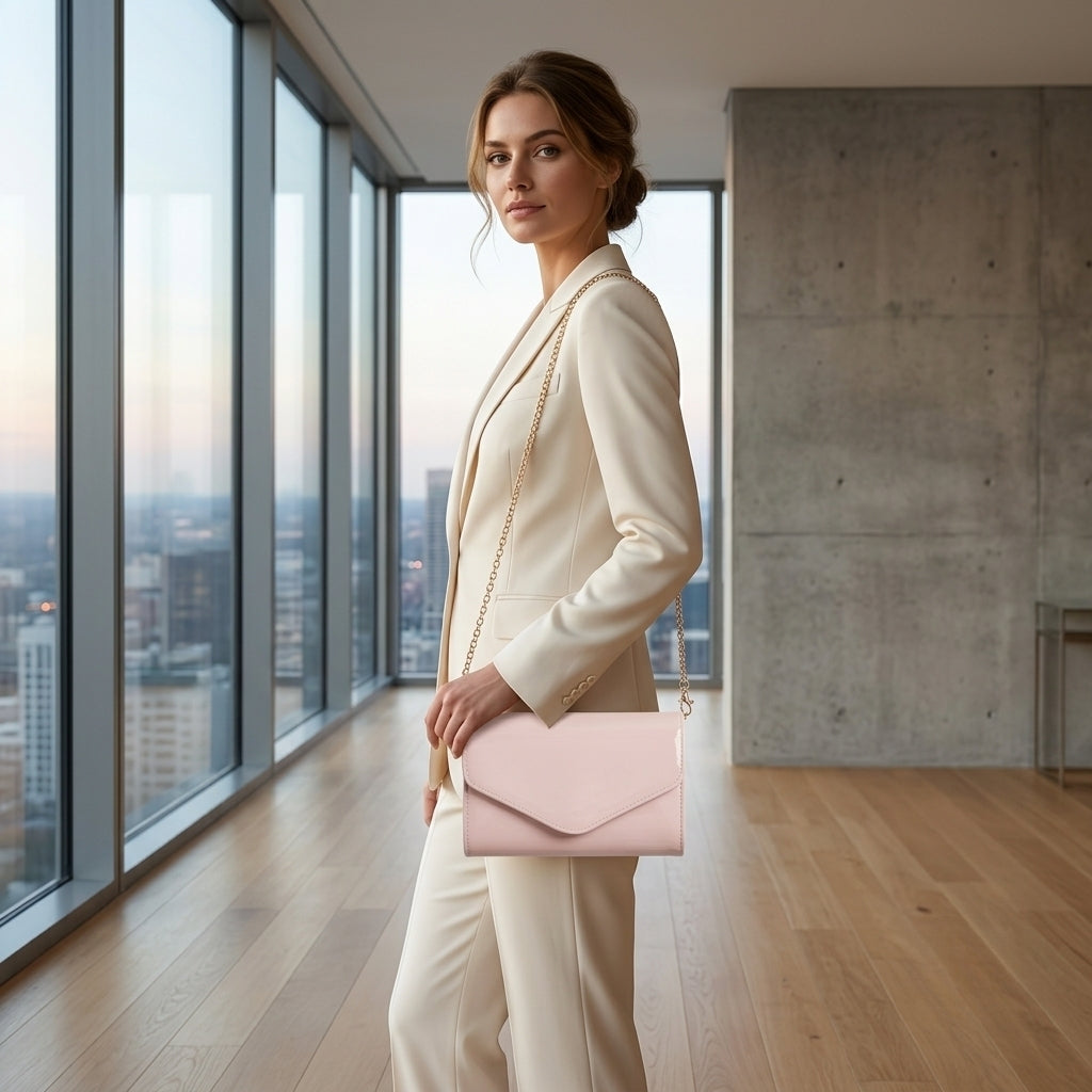 Calista | Envelope Flap Compact Clutch Bag