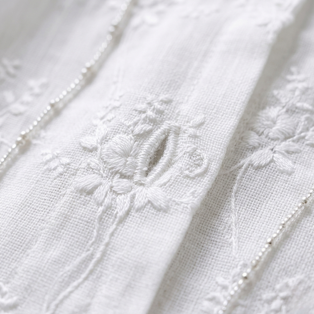 Seraphina | Embroidered Button Front Blouse