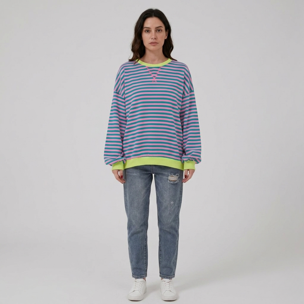 Luka | Striped Long Sleeve Shirt