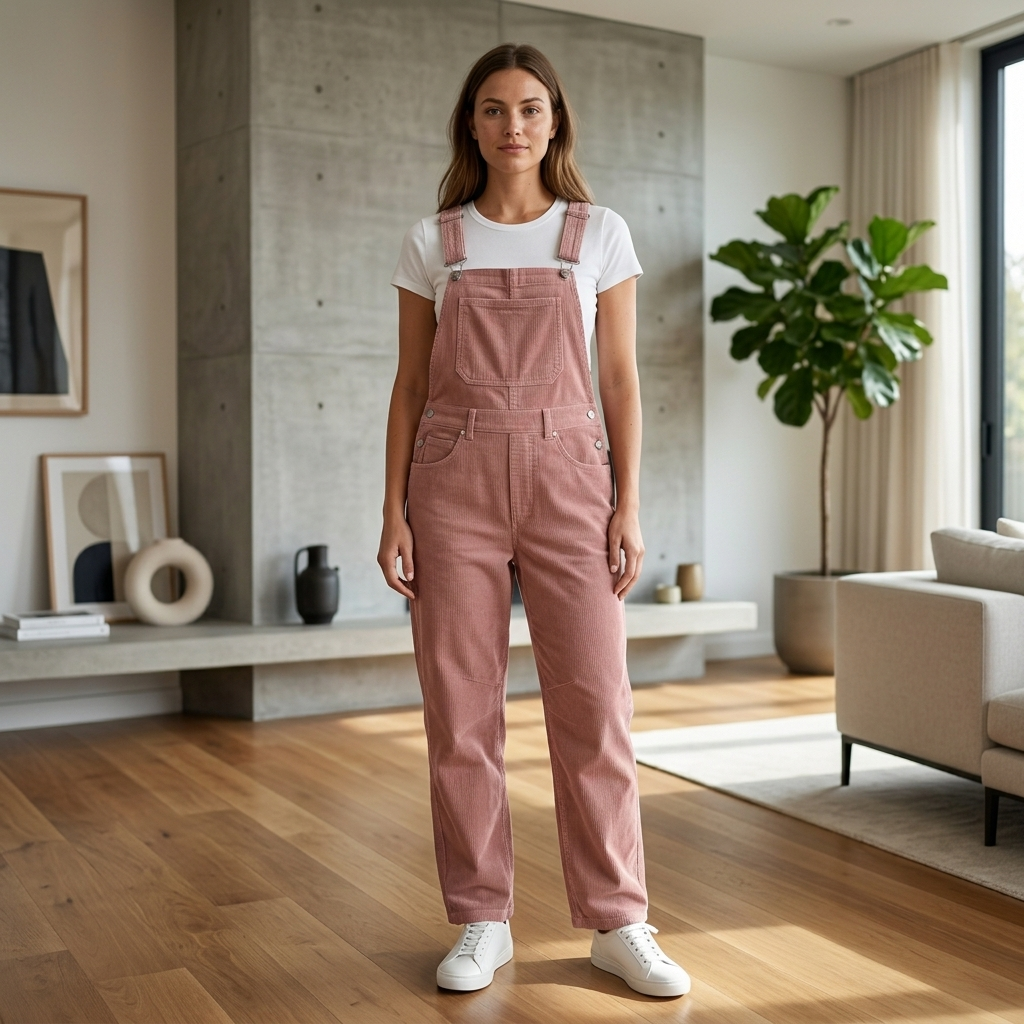 Rosalyn | Wide Leg Overalls Jumpsuit