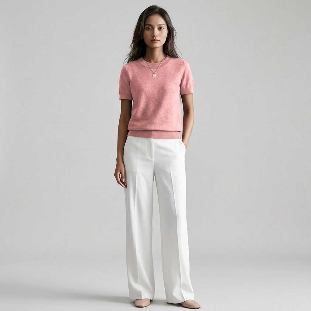Vianca | Casual Crew Neck Top