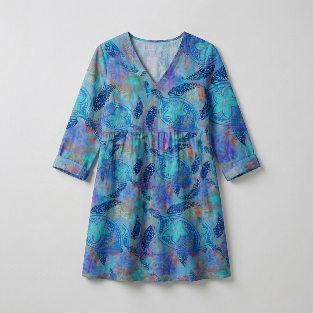 Juliette | Long V-Neck Blouse