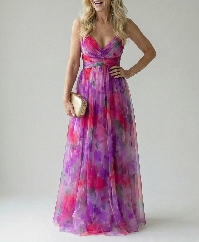 Isel | Soft Wrap Maxi Dress