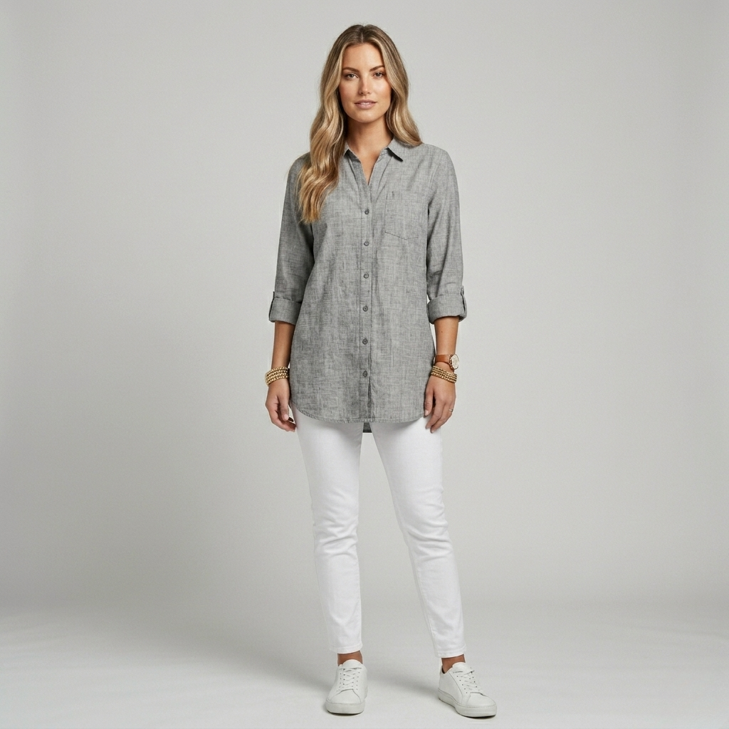 Genneva | Casual Short Sleeve Blouse