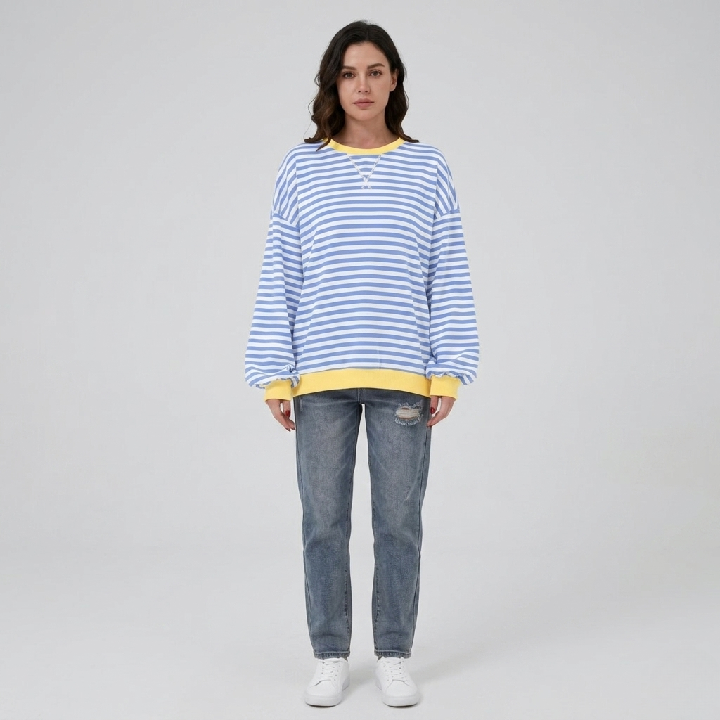 Luka | Striped Long Sleeve Shirt