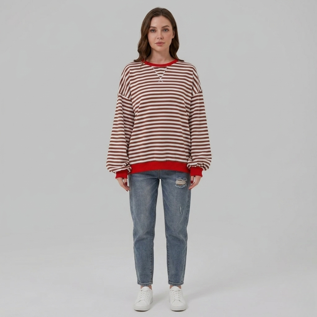 Luka | Striped Long Sleeve Shirt