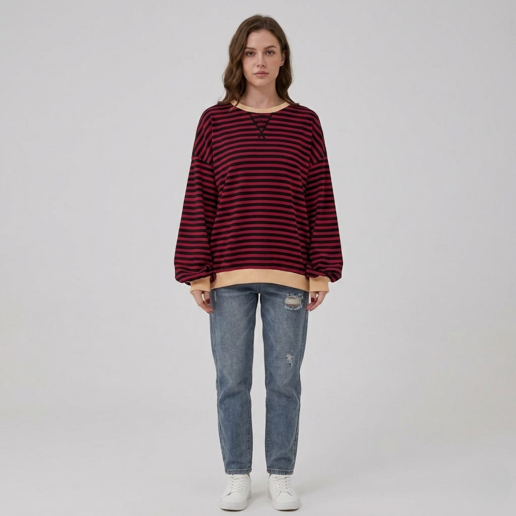 Luka | Striped Long Sleeve Shirt