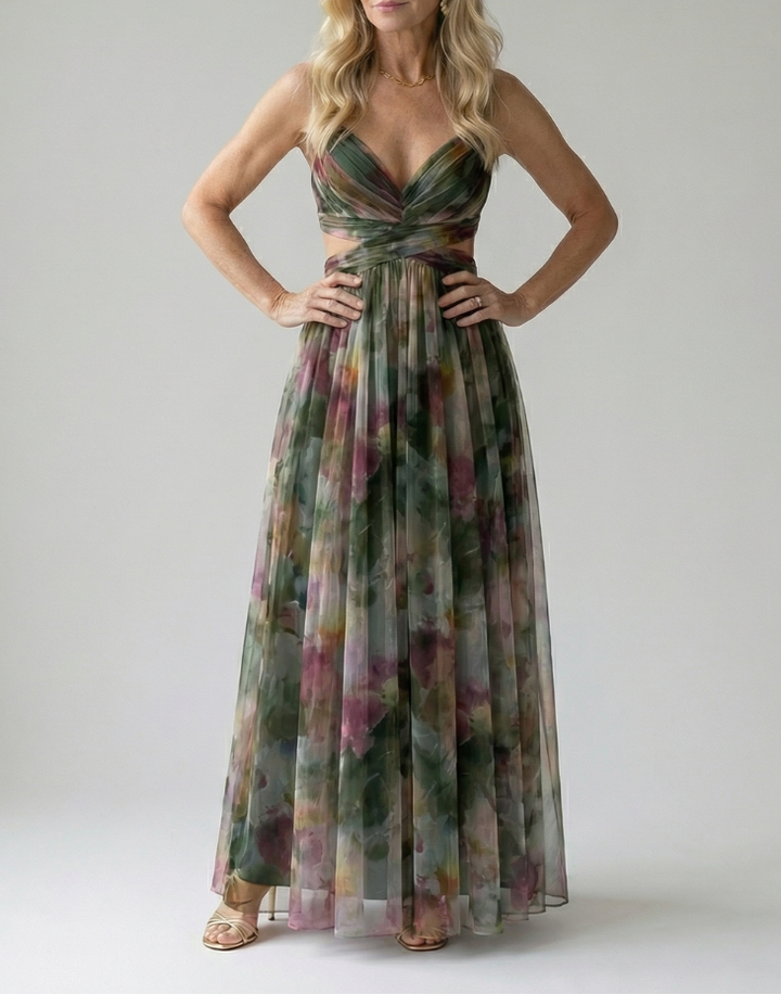 Isel | Soft Wrap Maxi Dress