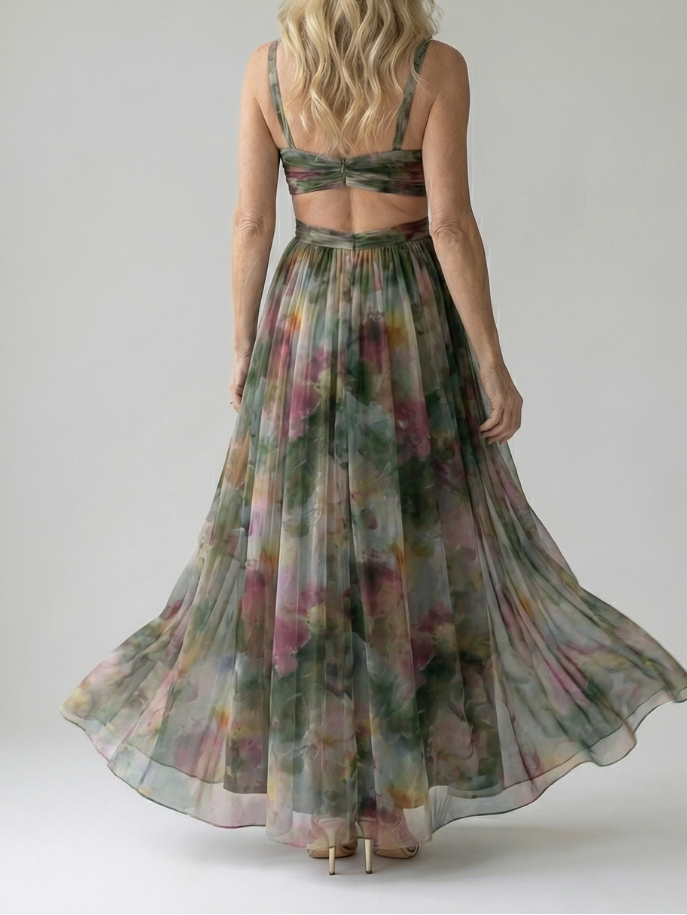 Isel | Soft Wrap Maxi Dress
