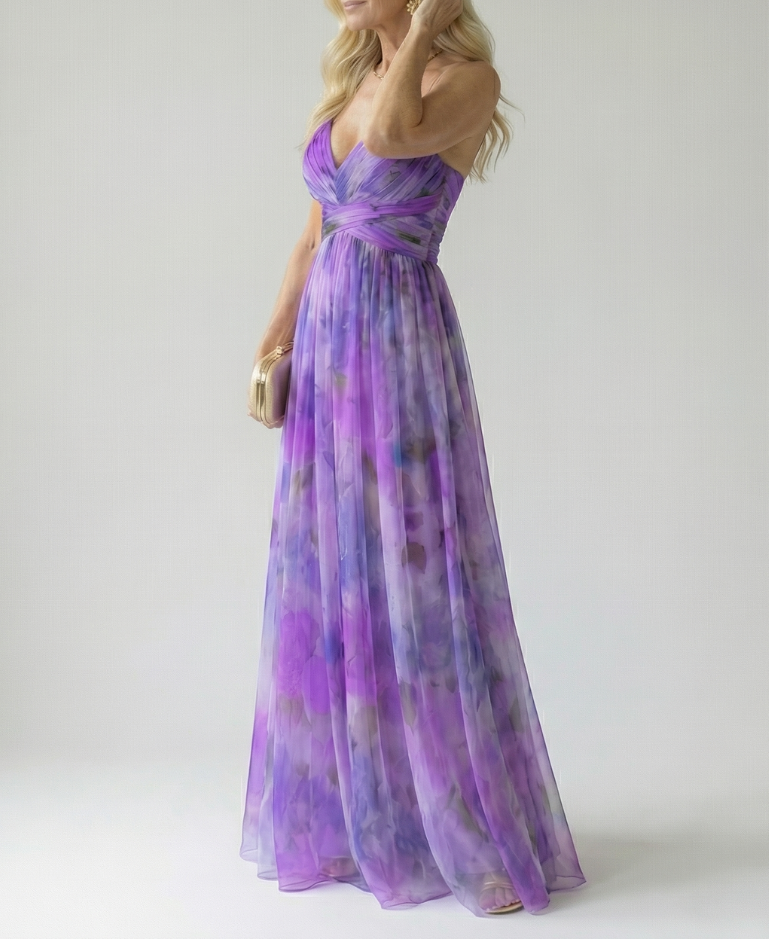 Isel | Soft Wrap Maxi Dress