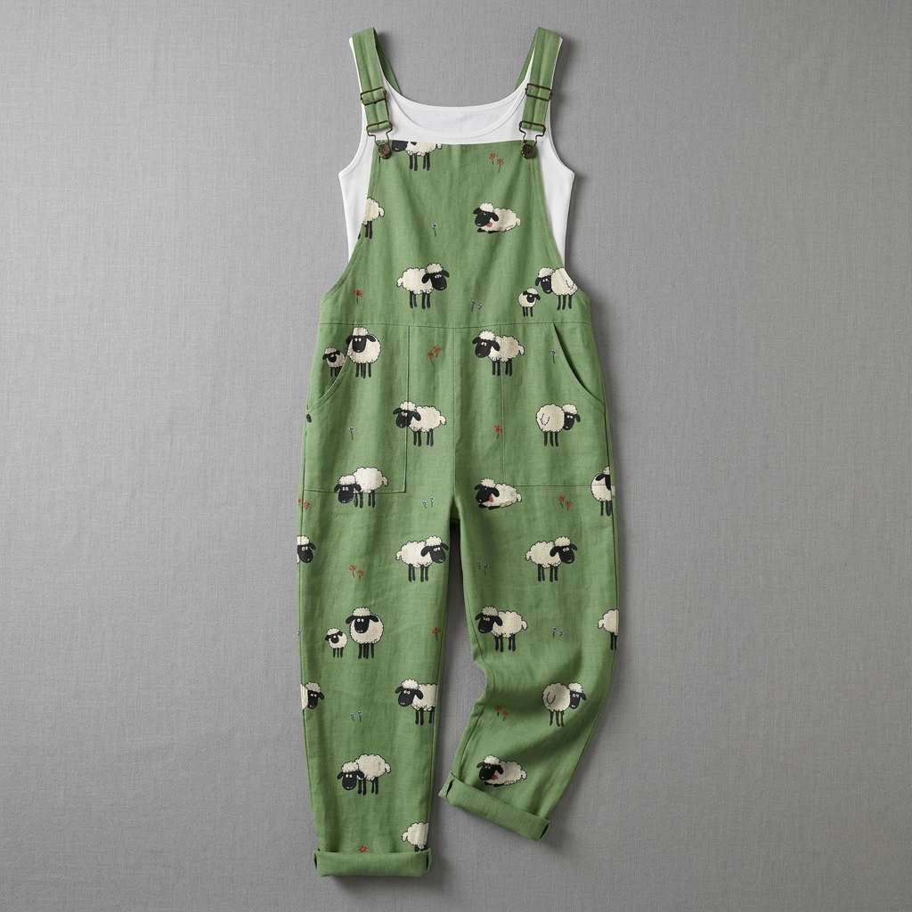 Luna | Printed Wide Leg Jumpsuit