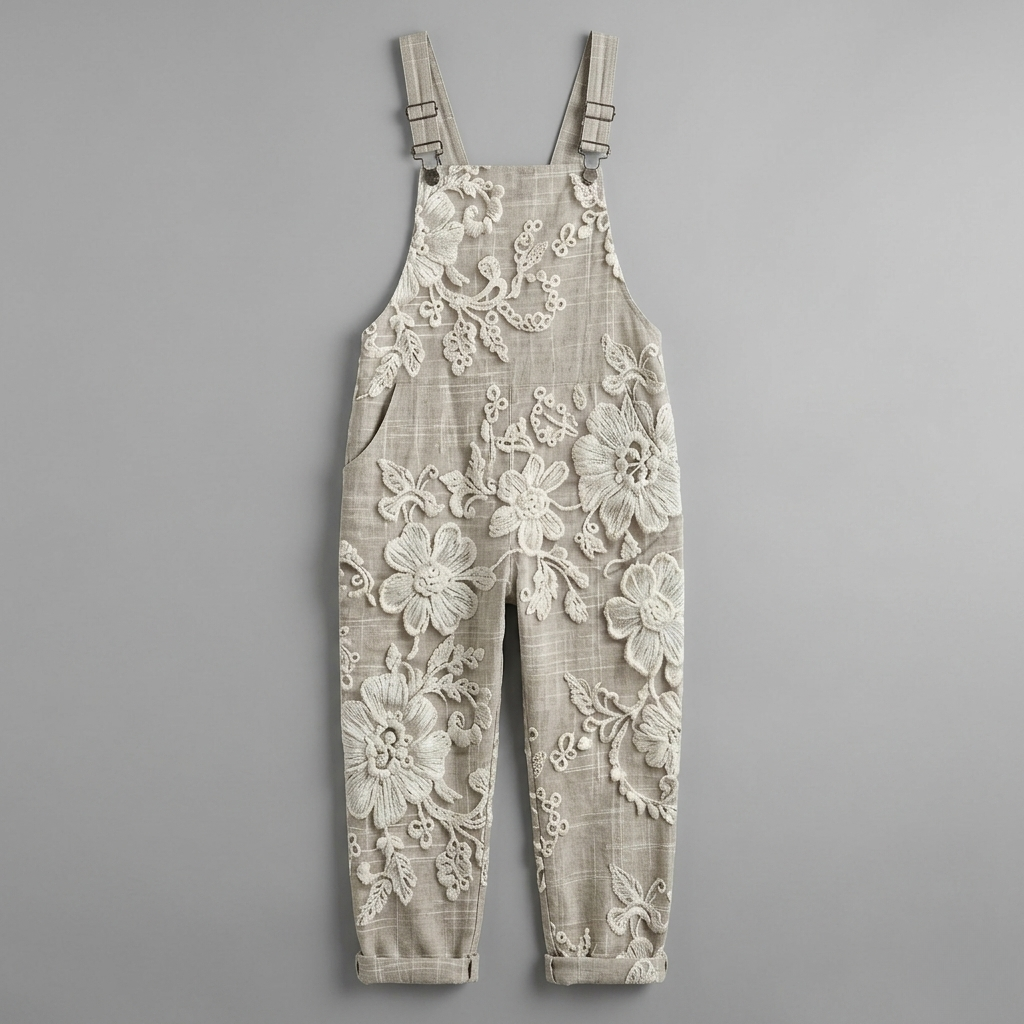 Amélie Printed Wide Leg Jumpsuit
