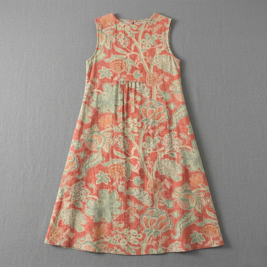 Bethany | Floral Print Midi Dress