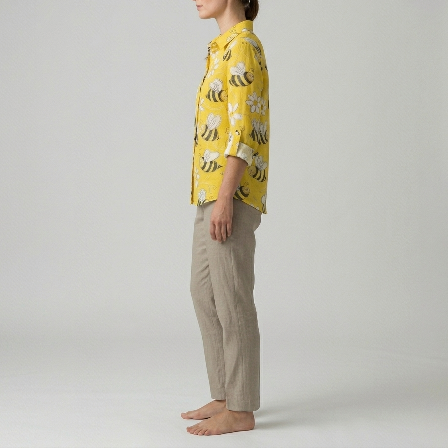 Franka | Bee Blossom Button Blouse