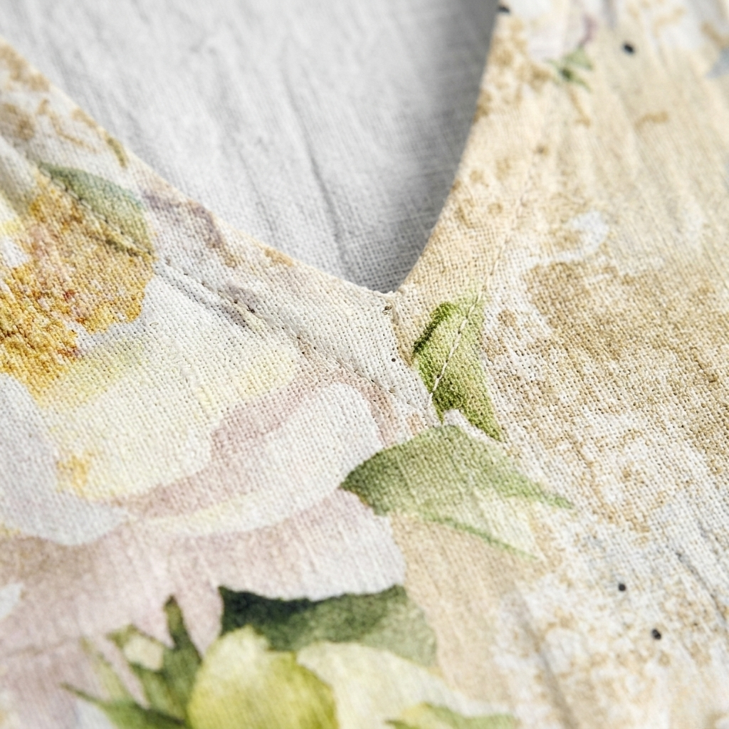 Anne | Floral Summer Midi Dress