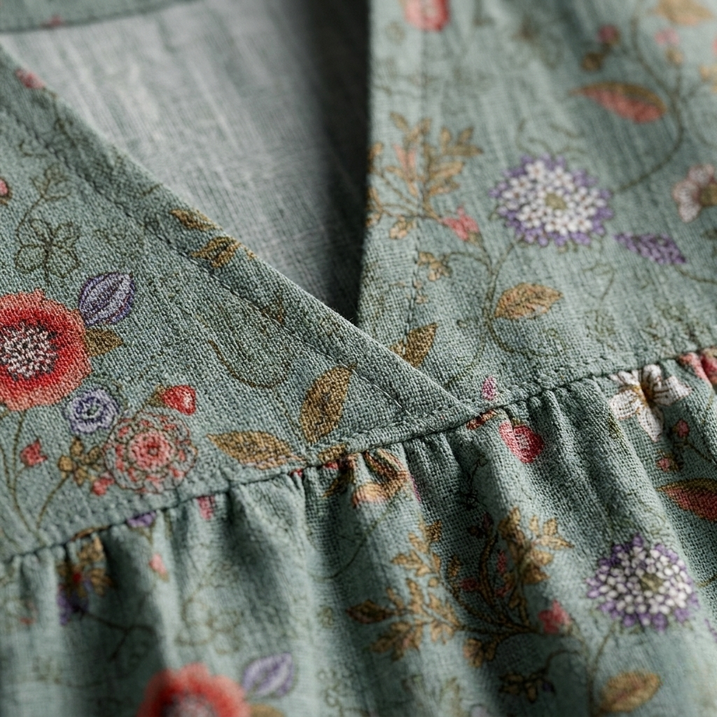 Olivia | Floral Summer Midi Dress