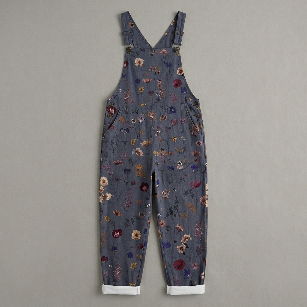 Emma | Printed Wide Leg Jumpsuit