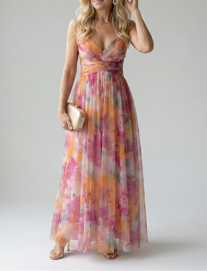 Isel | Soft Wrap Maxi Dress