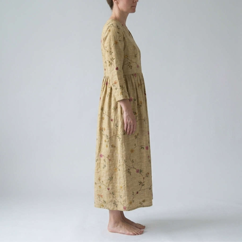 Erica | Romantic Floral Summer Midi Dress