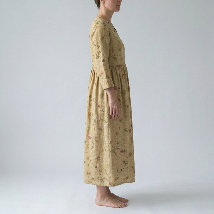 Erica | Romantic Floral Summer Midi Dress