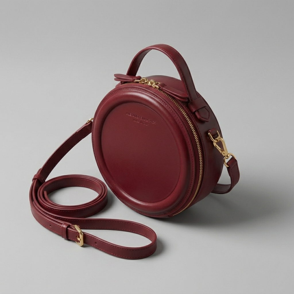 Oriana | Round Zip Crossbody Shoulder Bag