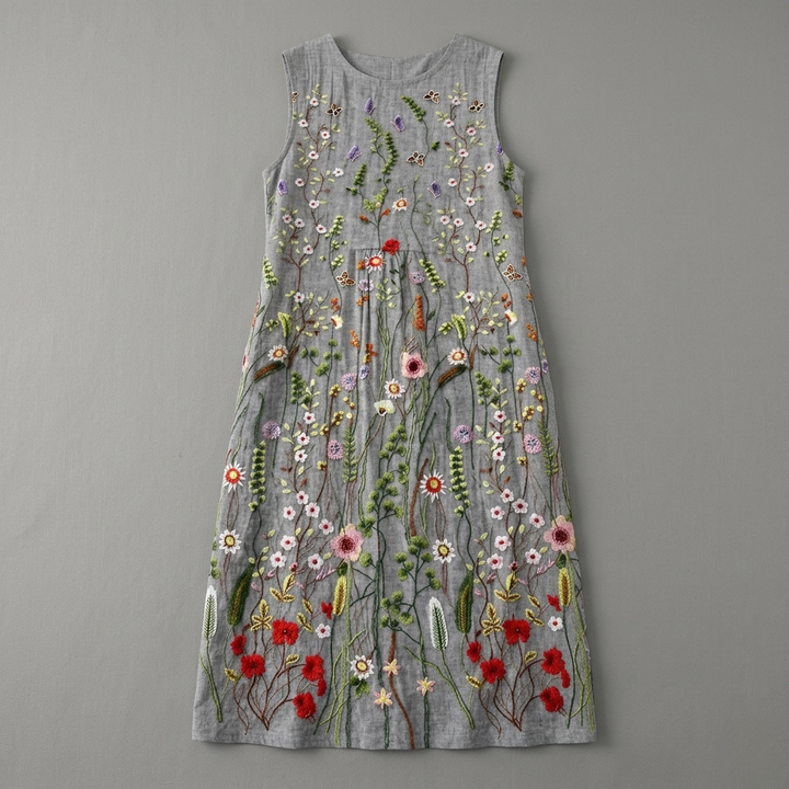 Cara | Wildflower Midi Dress