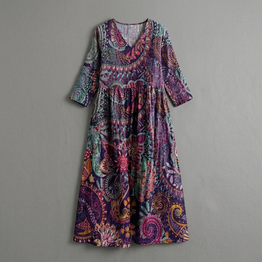 Mandy | Floral Summer Midi Dress