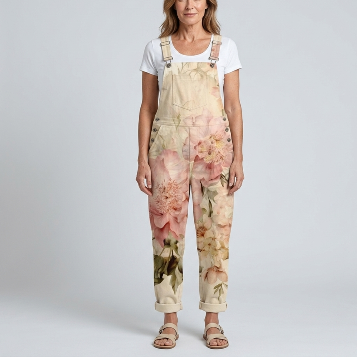Clara | Printed Wide Leg Jumpsuit