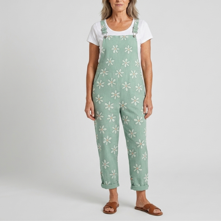 Ella | Printed Wide Leg Jumpsuit