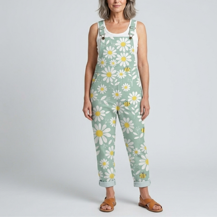 Chloe | Printed Wide Leg Jumpsuit