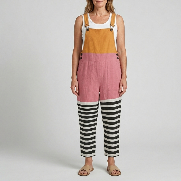 Zoe | Lightweight Printed Jumpsuit