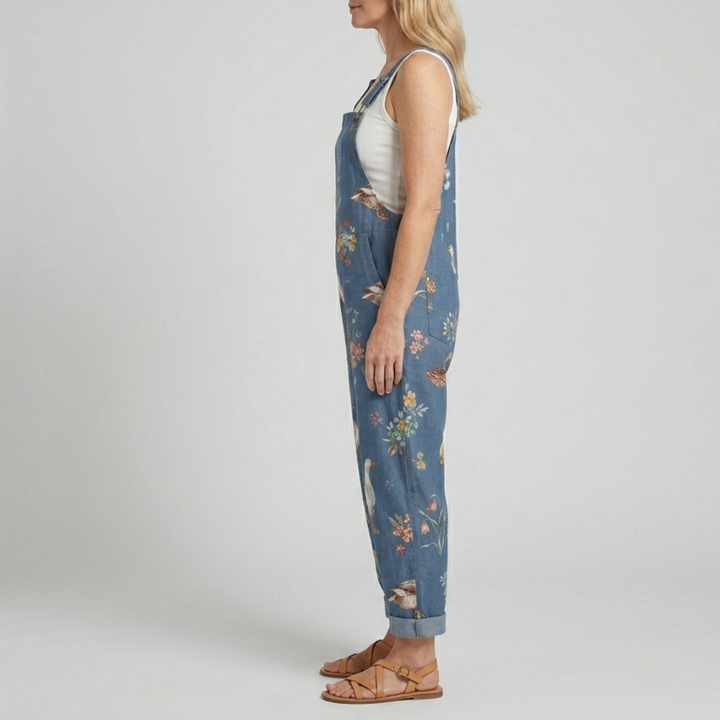 Amelia | Lightweight Printed Jumpsuit