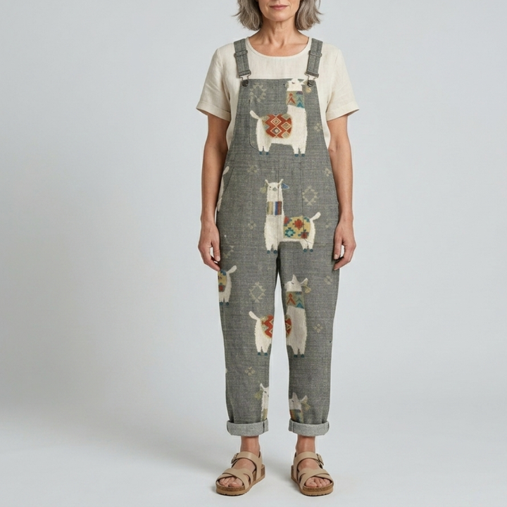 Charlotte | Printed Wide Leg Jumpsuit