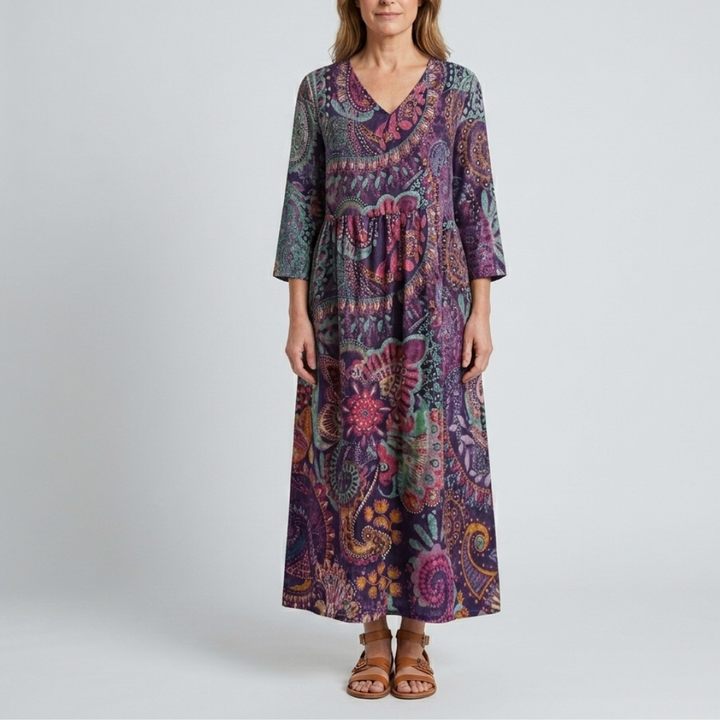 Mandy | Floral Summer Midi Dress
