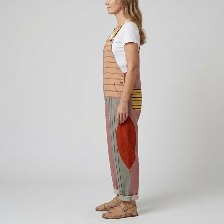 Mila | Lightweight Printed Summer Jumpsuit