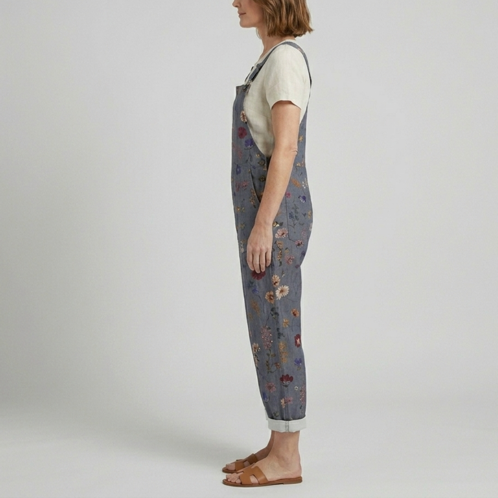 Emma | Printed Wide Leg Jumpsuit