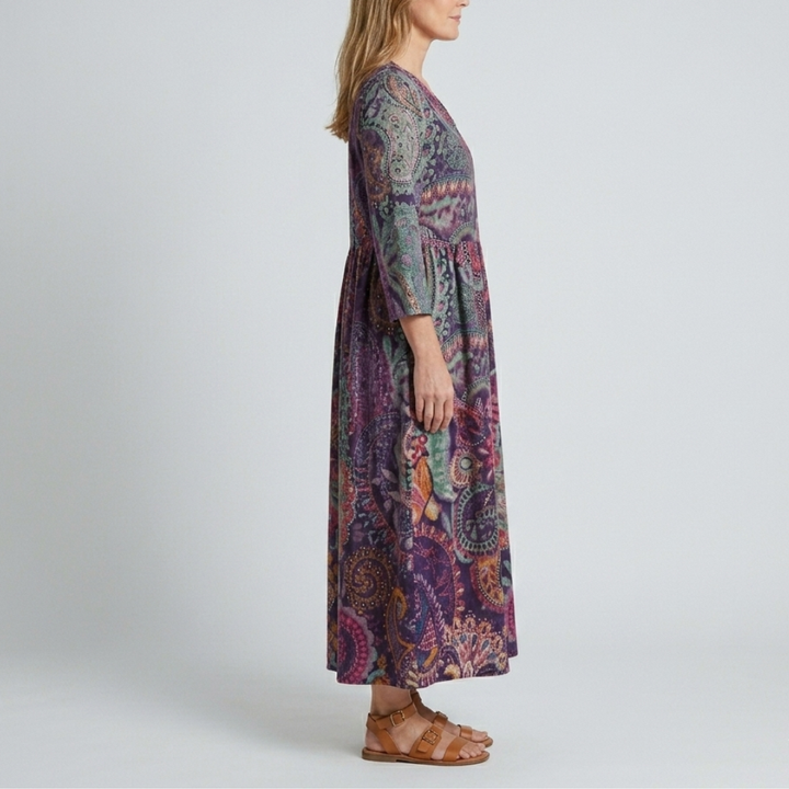 Mandy | Floral Summer Midi Dress