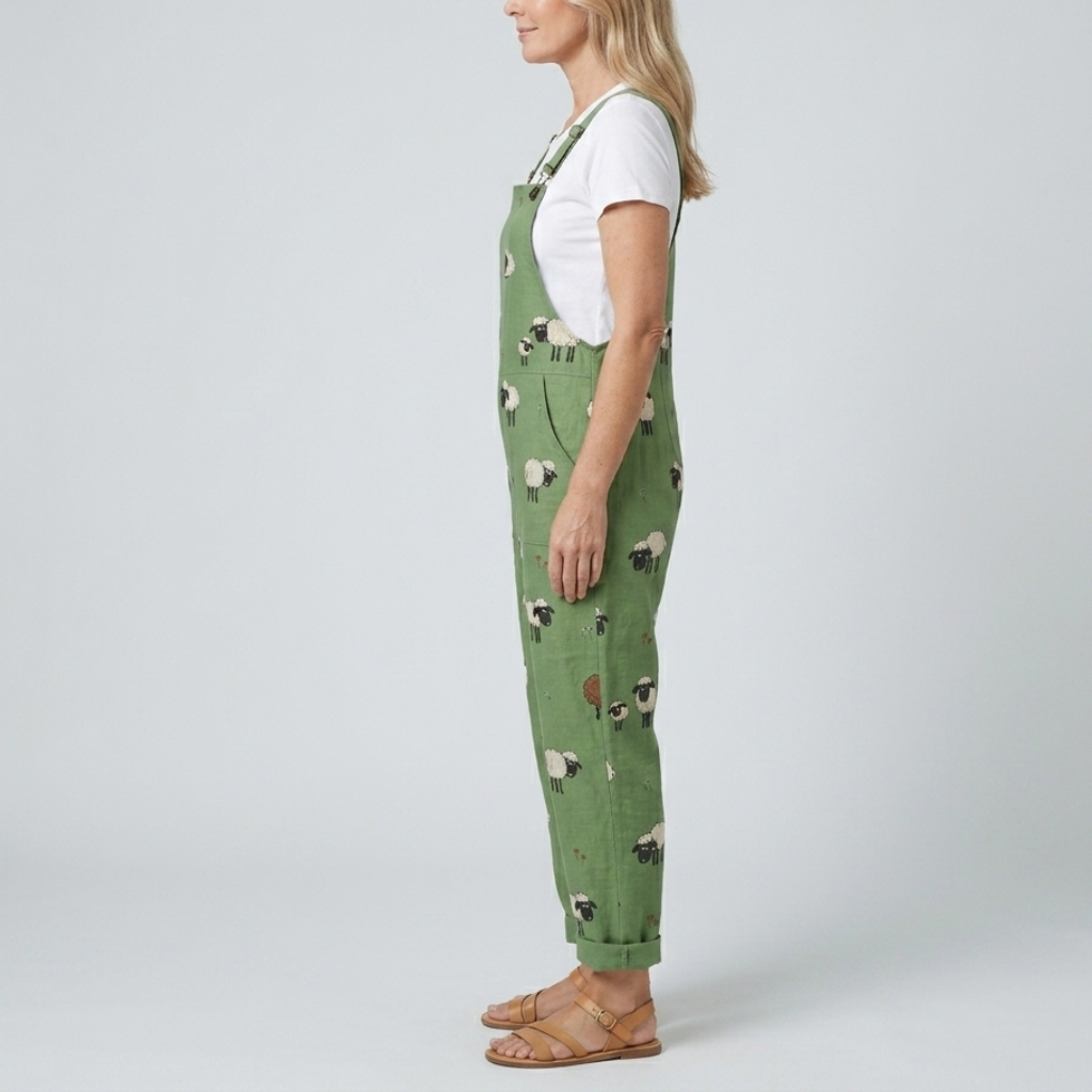 Luna | Printed Wide Leg Jumpsuit